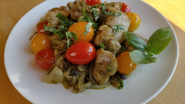 カルディのバジルペーストでおしゃれバジルチキン 美食家まるつよ