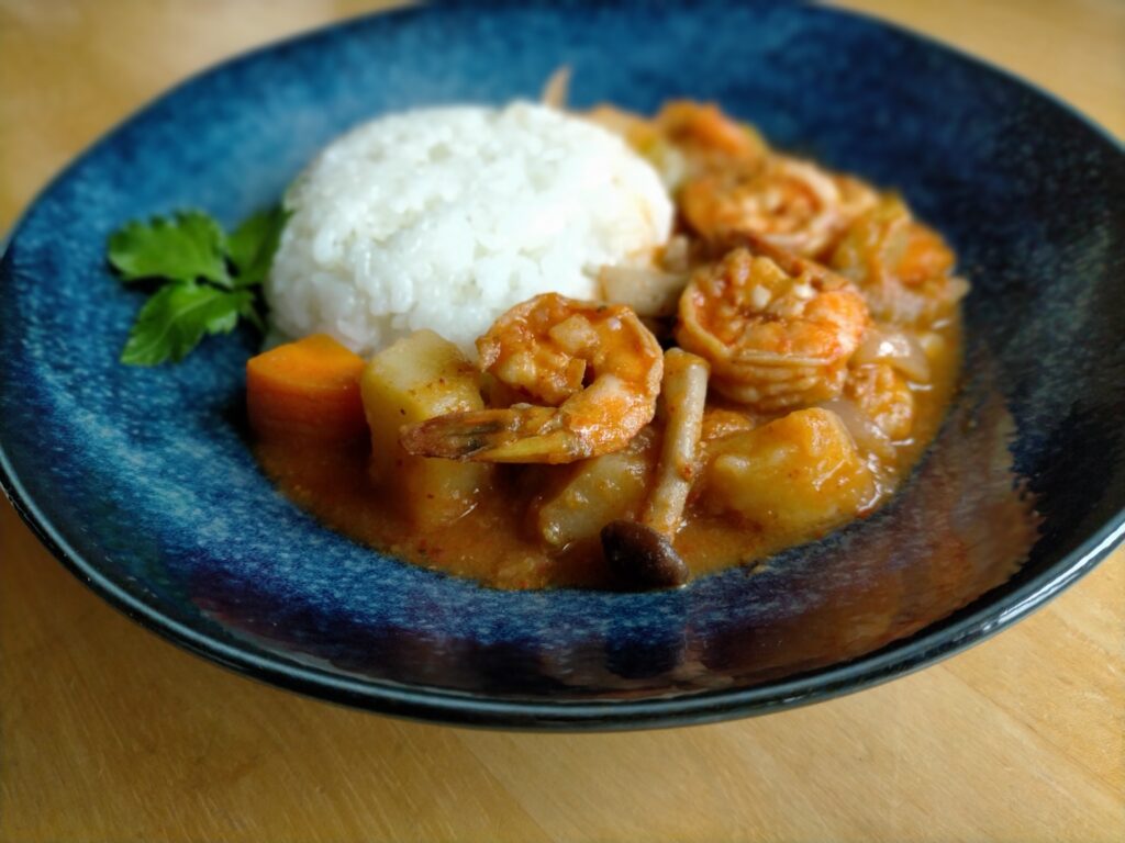 完成したサワーカレー